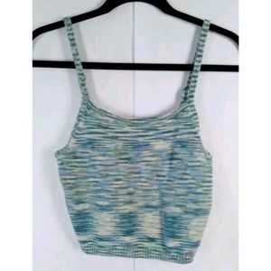 Hollister Womens Top M Cropped Spegetti Strap Sweater